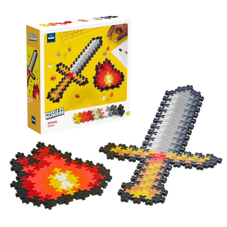 Puzzle-by-Number - Adventure (250pcs)