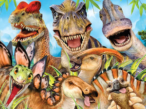 Dinosaur Selfie, Howard Robinson (puzzle 3D) (100pcs)