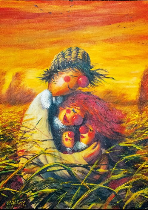 Famille Scarecrow (1000pcs)