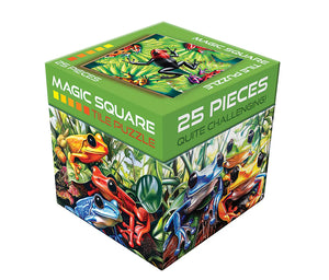 Magic Square Puzzle - FROGS (25 tiles)