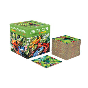 Magic Square Puzzle - FROGS (25 tiles)