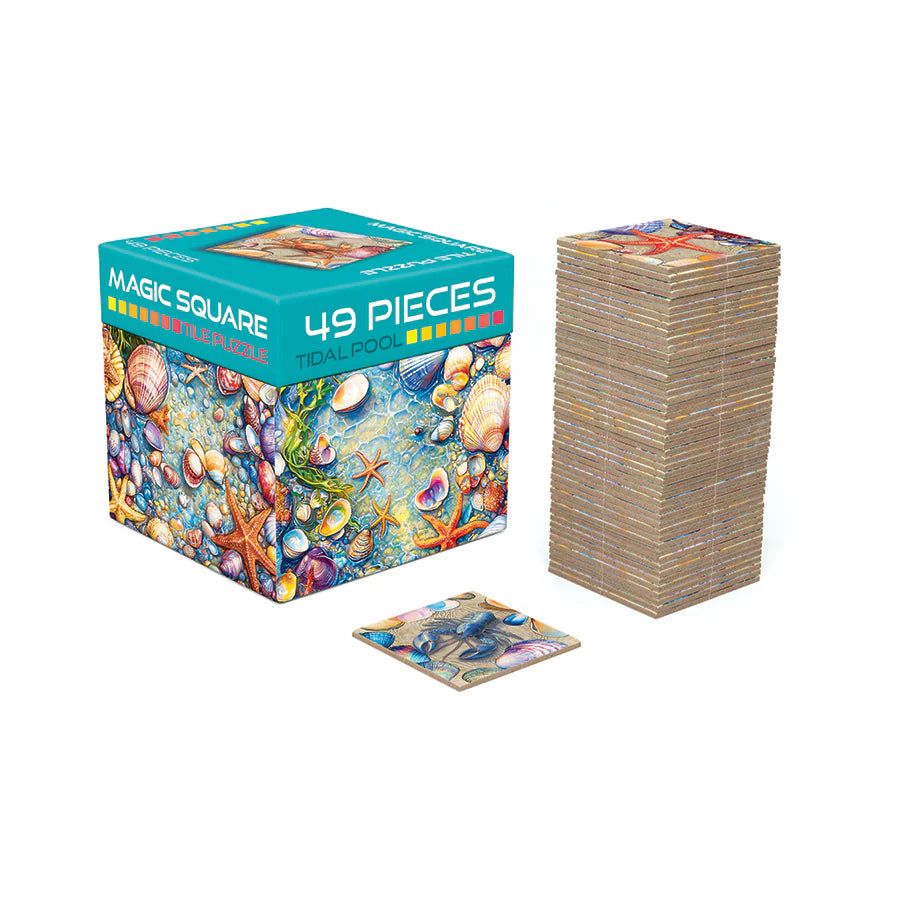 Puzzle Carré Magique - Bassin de Marée (49 tuiles)