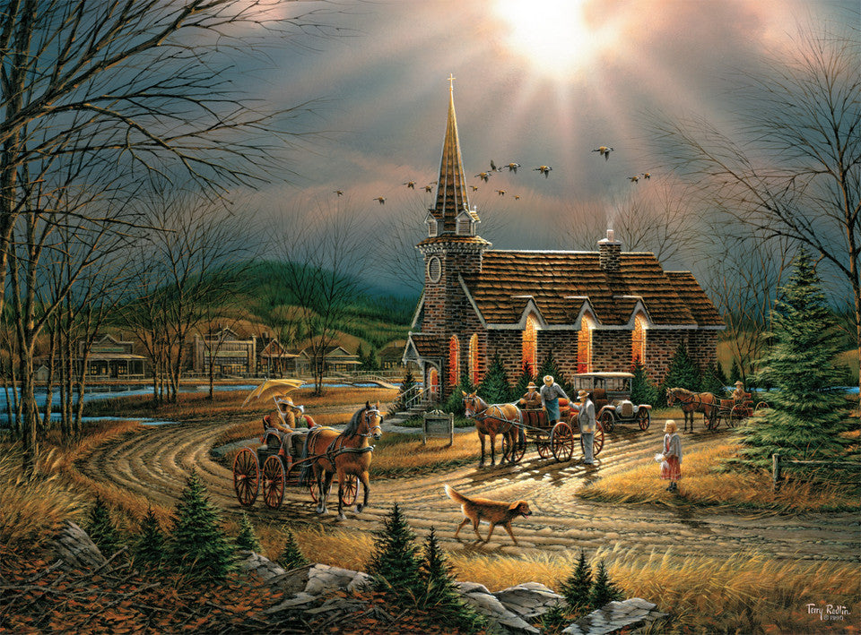 God Shed His Grace on Thee, Terry Redlin (1000pcs)
