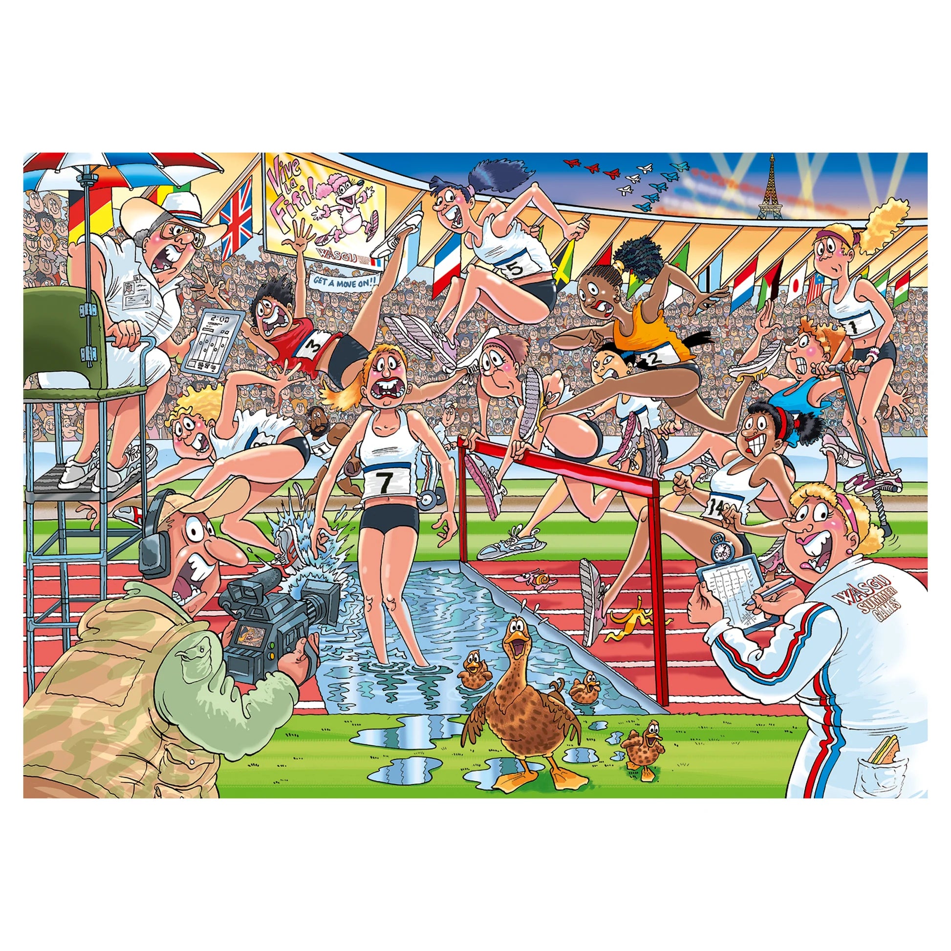 Wasgij Original #44 - Summer Games