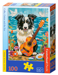 Collie, guitare et mer (100pcs)