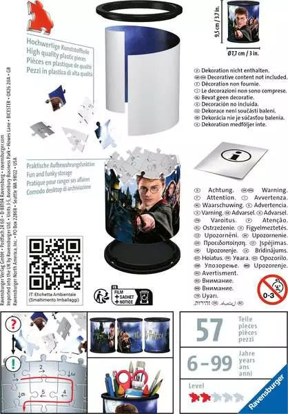 Ravensburger Harry Potter Pencil Holder (3D Puzzle)