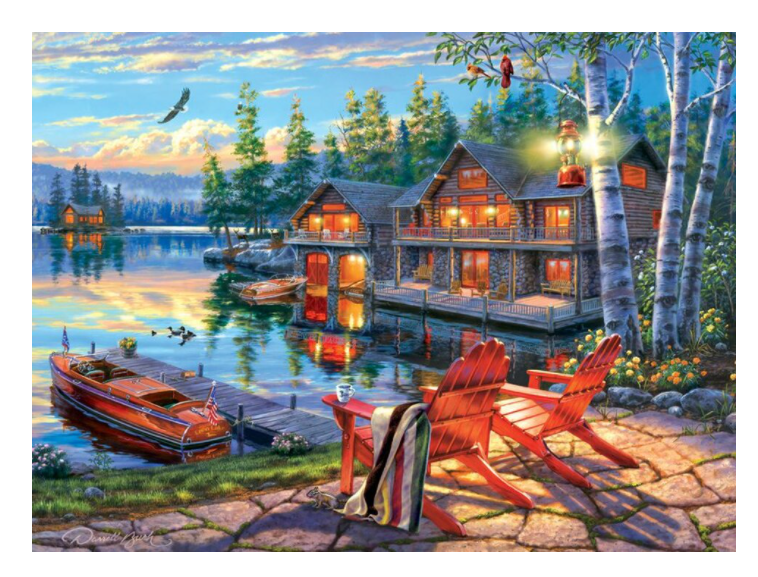 PFG Loon Lake, Darrell Bush (Usage/Used - PUZZLES FOR GOOD)