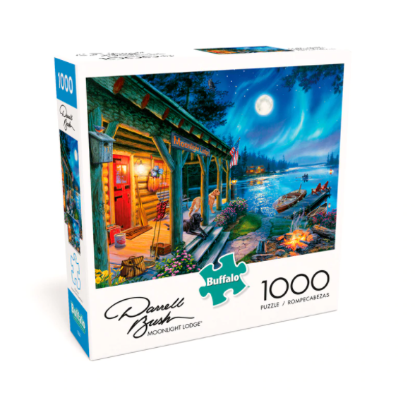 PFG Moonlight Lodge, Darrell Bush (Usage/Used - PUZZLES FOR GOOD)