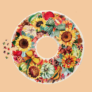 Harvest Wreath (1000pcs) (ROUND)