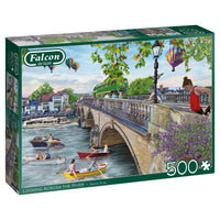 PFG en regardant à travers la rivière, Daniela Pirola (500pcs) (utilisation / utilisée - puzzles pour de bon)