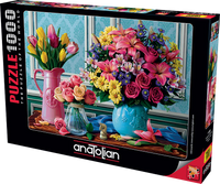 Flowers in Vases (1000pcs)