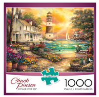 PFG Cottage by the Sea, Chuck Pinson (Usage/Used - PUZZLES FOR GOOD)