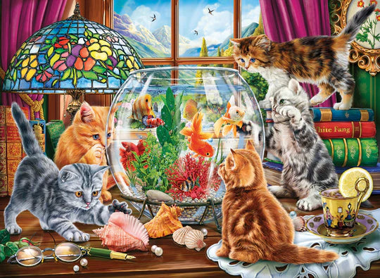 Kittens and Aquarium (1000pcs)