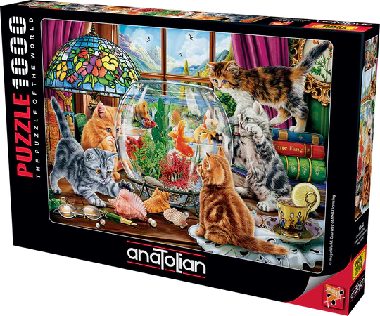 Kittens and Aquarium (1000pcs)