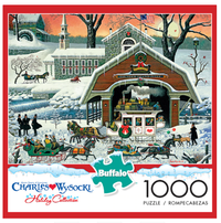 Pfg twas 'The Twilight Before Christmas, Charles Wysocki (utilisation / utilisée - Puzzles pour de bon)