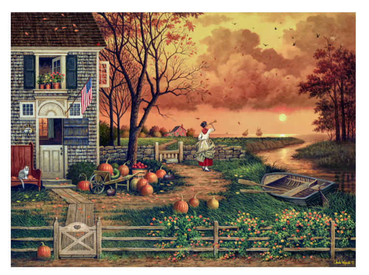 PFG Supper Call, Charles Wysocki (Usage/Used - PUZZLES FOR GOOD)