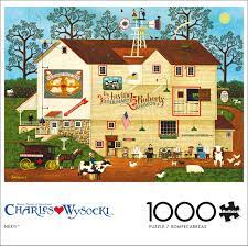 PFG Next! , Charles Wysocki (1000pcs) (Usage/Used - PUZZLES FOR GOOD)