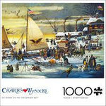 DMG ICE Riders sur la baie de Chesapeake, Charles Wysocki (1000pcs) (boîte très endommagée)