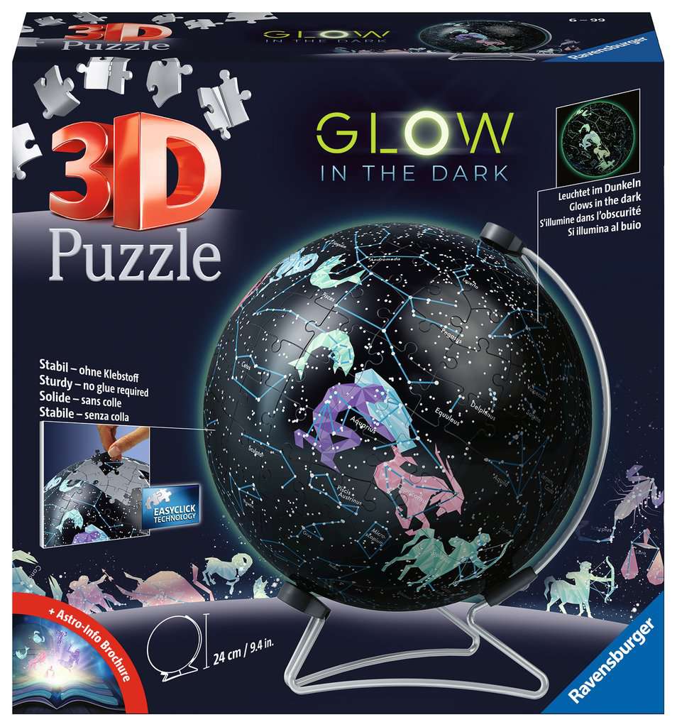 Ravensburger Star Globe (Glow-in-the-Dark) (3D Puzzle) (180pcs)