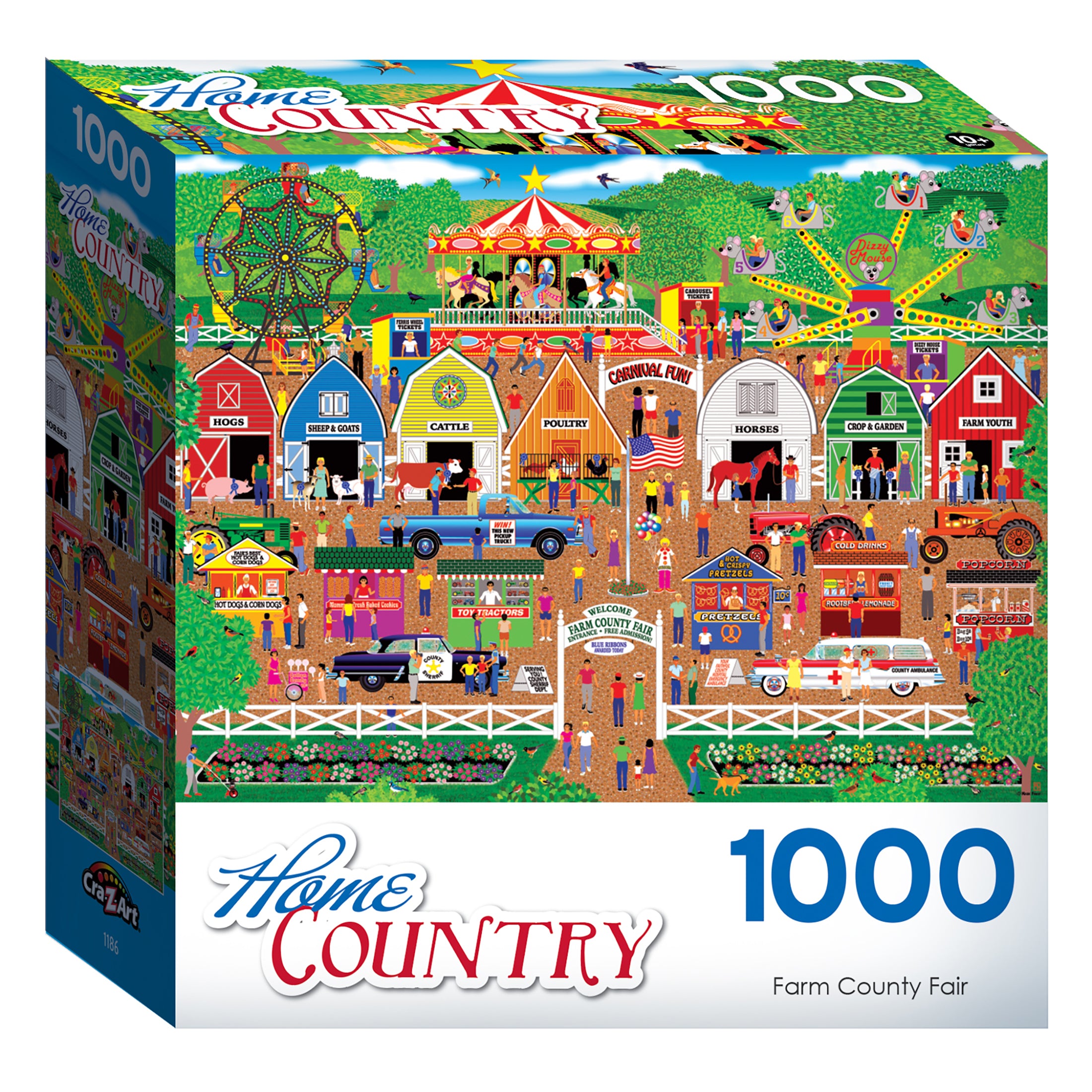 PFG Home Country - Farm Country Fair (Utilisation / Utilisé - Puzzles pour de bon)