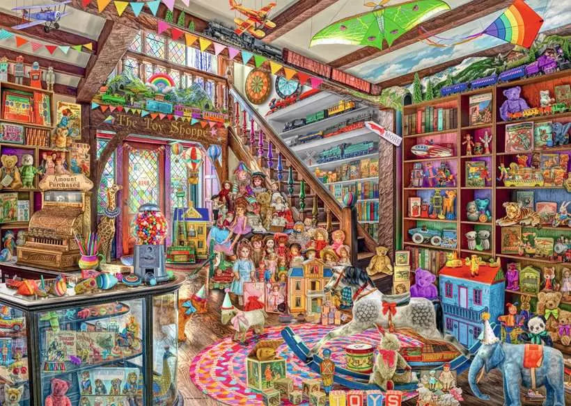 Ravensburger The Fantasy Toy Shop, Aimee Stewart (1000pcs)