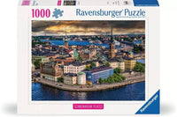 Ravensburger Scandinavian Places - Stockholm, Sweden (1000pcs)