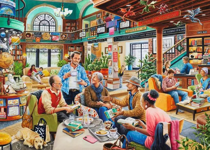 Ravensburger tourne la club de livre de la page (1000pcs)