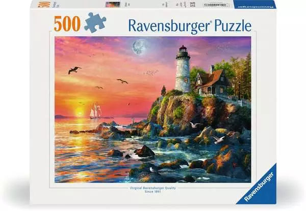 Phare de Ravensburger au coucher du soleil (500 pièces)