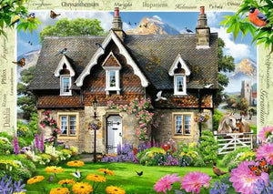 P{FG Ravensburger Country Cottage Collection No 15 - Hillside Cottage (1000pcs) (Usage/Used - PUZZLES FOR GOOD)