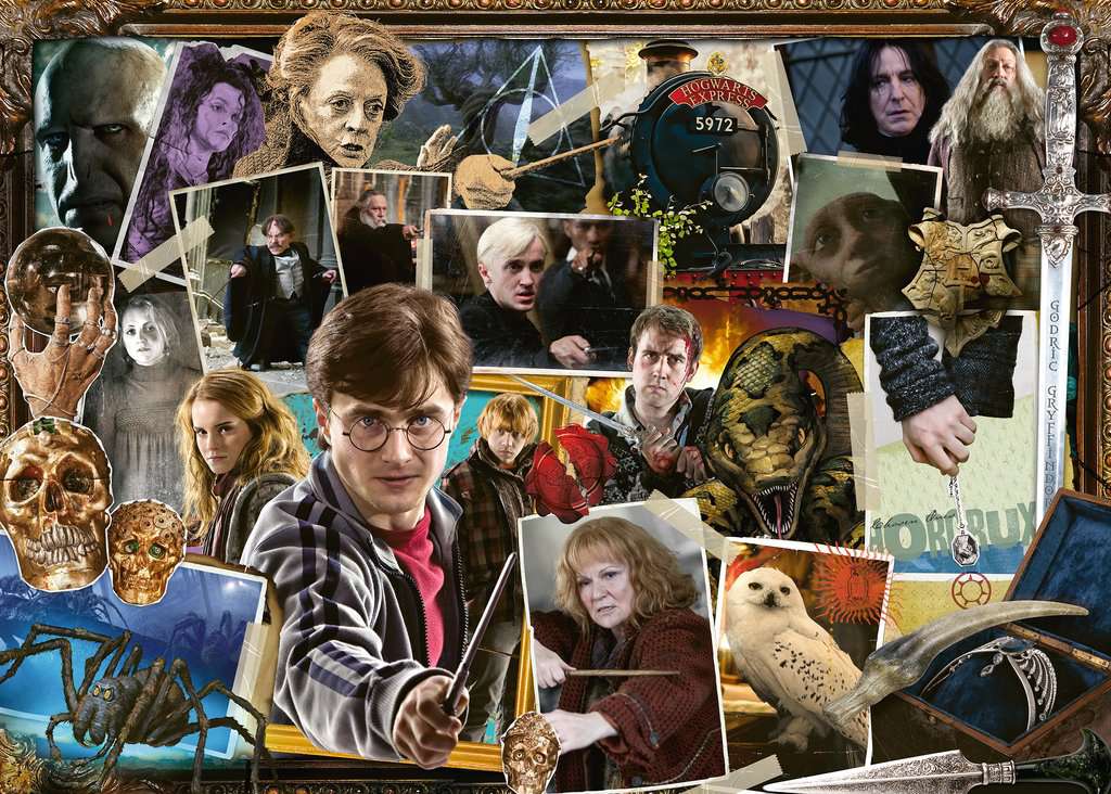 Challenge Ravensburger - Harry Potter vs Voldermort (1000pcs)