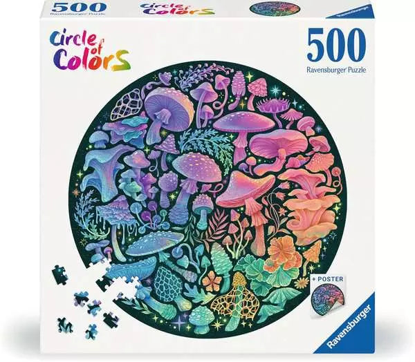 Ravensburger Circle of Colors - Mushrooms (500pcs)