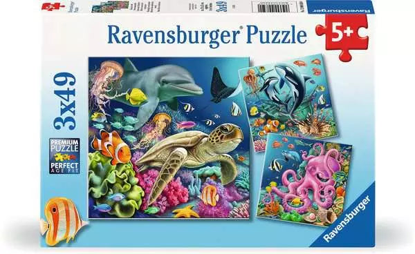 Ravensburger Underwater (3x49pcs)