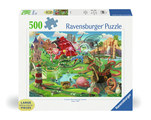 Ravensburger Putt Putt Paradise 500 Large-Format Puzzle