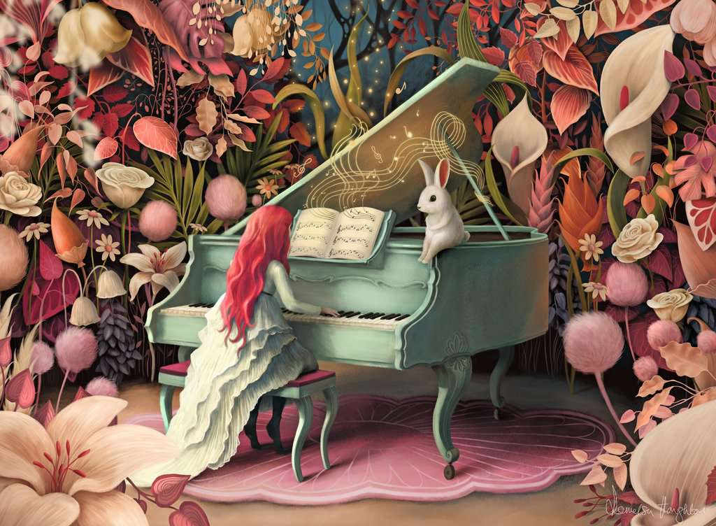 DMG Ravensburger Rabbit Recital (500pcs) (DAMAGED BOX)
