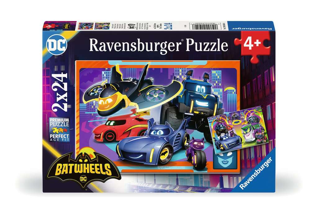 Ravensburger Batwheels - Action Ready (2 x 24pcs)
