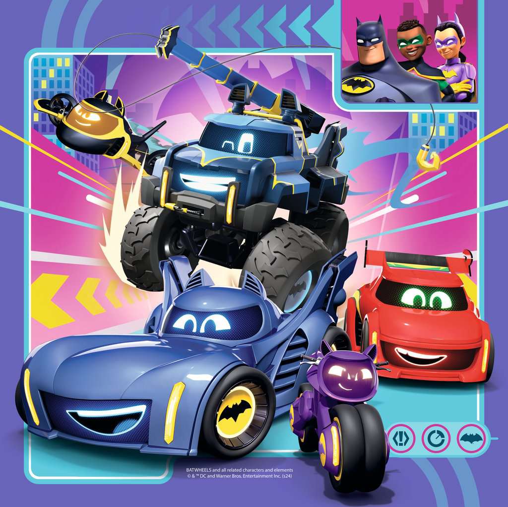 Ravensburger Batwheels - Call To All (3 x 49pcs)