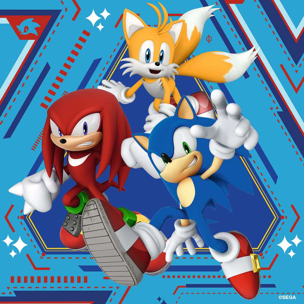 Ravensburger Sonic The Hedgehog 3D Puzzle - 108 Piece Sneaker, No Glue Needed, Age 8+