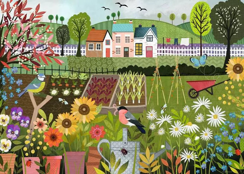 Attribution du jardin de Ravensburger (1000pcs)