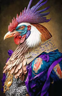 DMG Ravensburger Puzzle Moment - Rooster General (200pcs) (DAMAGED BOX)