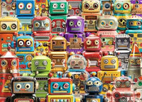 Robots rétro de Ravensburger (500 grands PC)