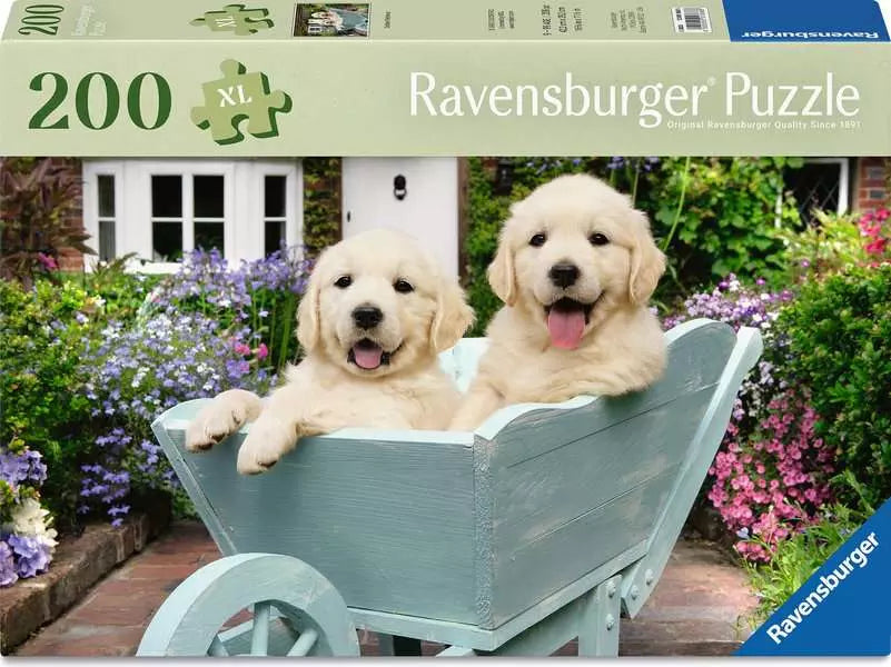 DMG Ravensburger Golden Retriever (200 pièces XL) (BOÎTE ENDOMMAGÉE)