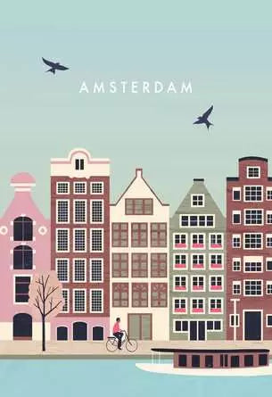 Ravensburger Puzzle Moment - Amsterdam (99 pièces)