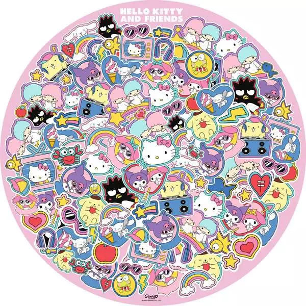 Ravensburger Hello Kitty &amp; Friends (ROND) (500 pièces)