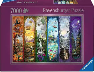 PFG Ravensburger The Six Portals, Rose Khan (7000pcs) (Usage/Used - PUZZLES FOR GOOD)