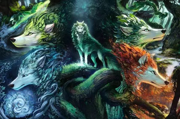 Ravensburger Wolves - Whispers of the Forest (7000pcs)