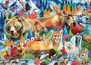PFG Ravensburger Wild Canada - Canadian Collection (1000pcs) (Usage/Used - PUZZLES FOR GOOD)