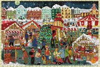 Ravensburger Christmas Market (500pcs) (Wooden Jigsaw Puzzle)