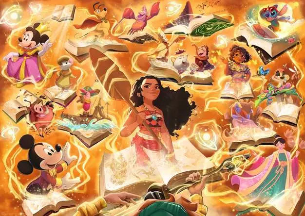 Ravensburger Disney Lorcana - Lueurs du Royaume : Ambre (1000 pièces)