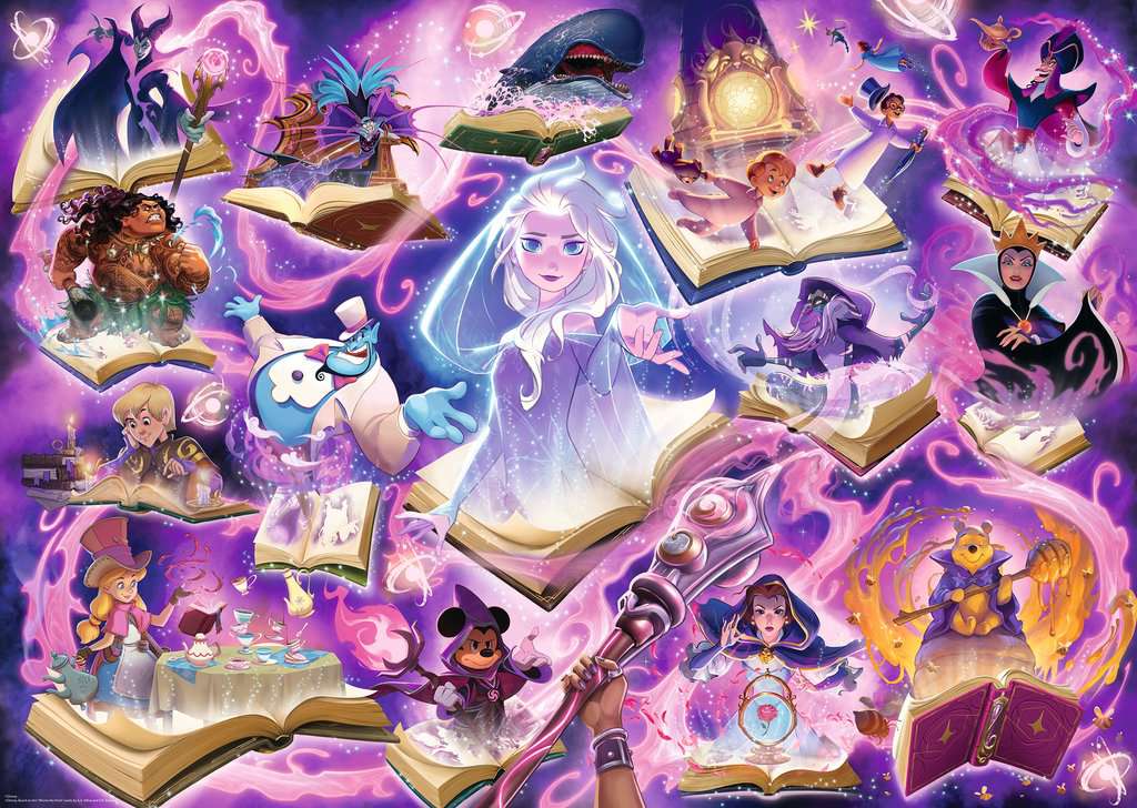 Ravensburger Disney Lorcana - Glimmers of the Realm : Améthyste (1000 pièces)