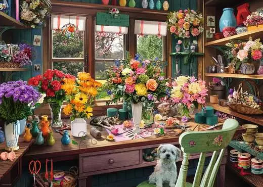 Ravensburger My Haven #13 - Flower Arrangement (1000pcs)